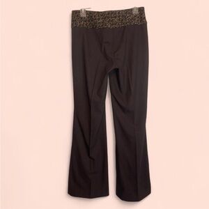 I.N.C. Wide Leg Pant Silk Blend Tweed Waistband 4